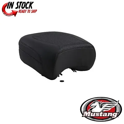 Mustang Textured Police Air-Ride Rear Seat 1997-Up Harley FLHR FLHX Models • $285.20