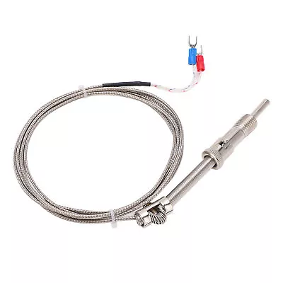 K Type Compression Spring Thermocouple Shielded Thermocouple Wire Probe 2 Meters • $9.10