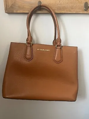 Michael Kors Pebbled Brown Leather Purse Bag  • $59.95