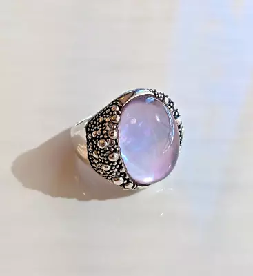 Michael Dawkins - Sterling Silver & Mother Of Pearl Starry Night Ring • $44.99