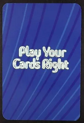 £1.94 • Buy 1 X Playing Card Play Your Cards Right TV show ZR055