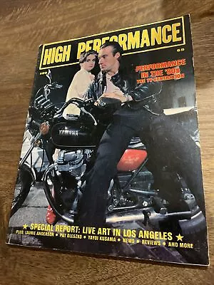 Vintage 1984 High Performance Magazine #26 Lix Hixon Art In LA Mike Kelley • $99.99