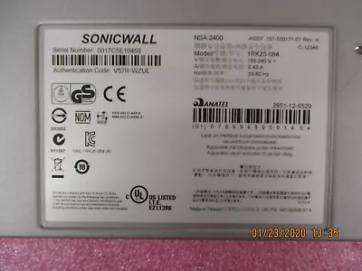 Used Sonicwall 1RK25-084 NSA2400 Network Security Appliance Firewall • $35.99