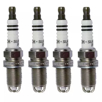 NEW Set Of 4 For VW Jetta Passat Beetle Golf Yttrium Spark Plugs Bosch FR7LDC • $16.01