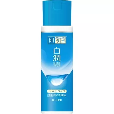 Rohto [ Hadalabo Shirojyun Medicated Whitening Lotion : Moist 170ml ] • $22.99