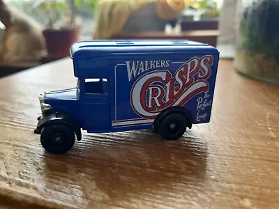 Lledo Walkers Crisps Blue Black Van Good Condition • £3