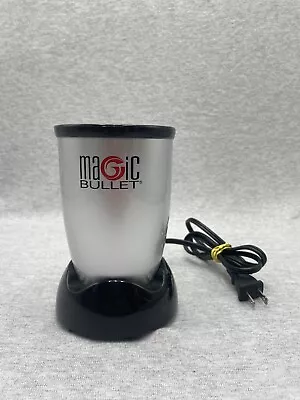 Magic Bullet Model MB1001 Blender Motor Base Only Replacement Silver Tested • $20