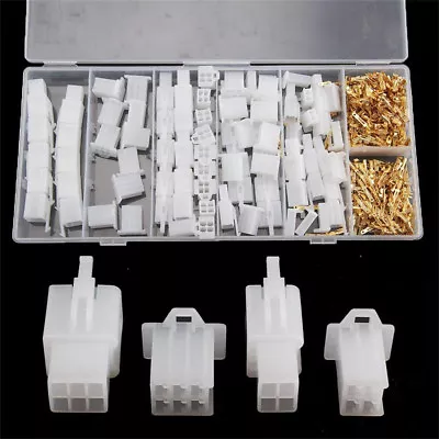 £8.91 • Buy 40pc Automotive Electrical Wire Connectors Kit  2 3 4 6 Pin Cable Terminal Plug