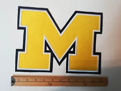 1 Rare Michigan Wolverines Ncaa Hockey Football College Jersey Patch Crest • $37.77
