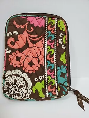 Vera Bradley Tablet Kindle Sleeve Zip Around Case Cover 9  X 6.5  • $10