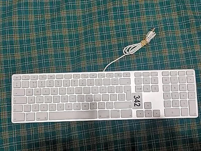 Apple Keyboard  UK Wired A1243 & A1152 IMac Mac Pro & Mac Mini242 • £10