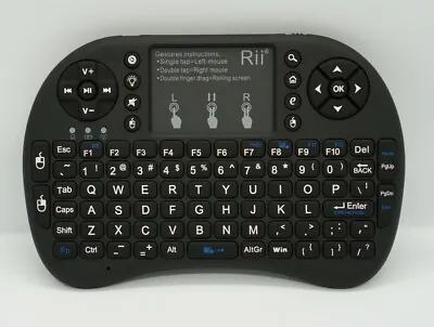 Riitek World's Most Mini Handheld Wireless Keyboard Mouse Model: RT-MWK08+ • $7.95