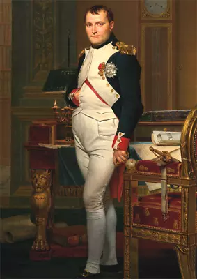 Emperor Napoleon Bonaparte In His Study At The Tuileries POSTER • £10.99