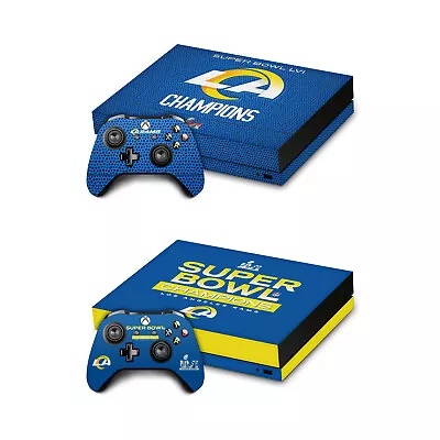 Official Nfl 2022 Super Bowl Lvi Champions Vinyl Skin For Xbox One X Bundle • $54.95