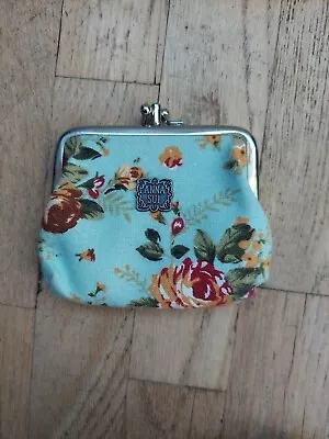 Anna Sui Coin Purse Kiss Closure Vintage Style Floral • $14.99