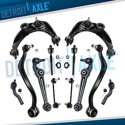 12pc Front Upper Lower Control Arms Tie Rods Sway Bars For 2003 - 2008 Mazda 6 • $177.53