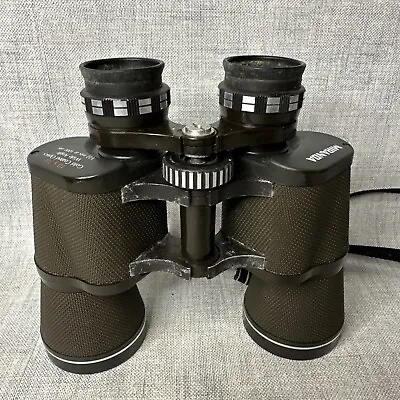MIRANDA Binoculars 10x50 Gold Coated Optics Wide Angle 122mtrs At 1000mtrs Brown • £12.99