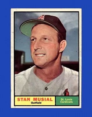 1961 Topps Set-Break #290 Stan Musial EX-EXMINT *GMCARDS* • $0.79