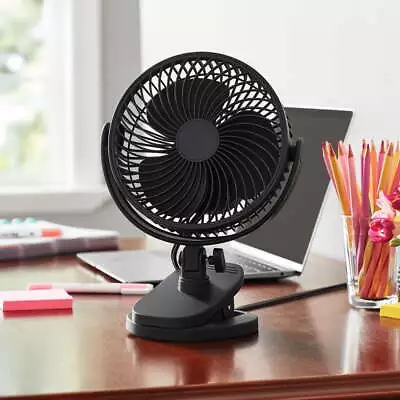  6-inch New Style Desktop Or Clip-on AC Electric Personal Indoor Fan • $15.40