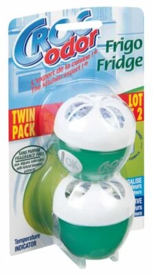 £5.99 • Buy Twin Pack Croc Odour Fridge Smells Deodoriser Neutraliser Freshener Food Safe