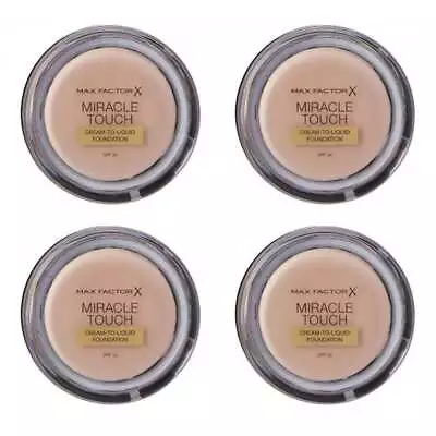 Max Factor Miracle Touch Cream To Liquid Foundation - Choose Your Shade • $12.66