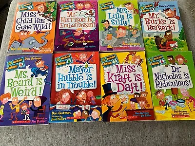 Lot Of 8 My Weirder School  Series Books By Dan Gutman 1-8 • $24.25