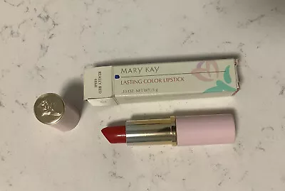 MARY KAY Lasting Color Lipstick REALLY RED - .13 Oz New In Box • $3.99