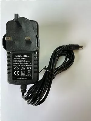 18V Mains AC Adaptor Power Supply Negative 5.5mmx2.1mm For LONE WOLF HARP ATTACK • £13.99