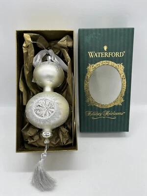 $44 • Buy Waterford Holiday Heirlooms Limited Edition Star Cut Double Silver Ornament