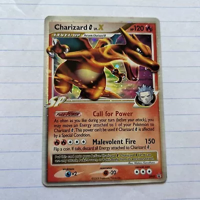 Pokémon TCG Charizard [G] LV.X DP Black Star Promotional DP45 Holo Promo 1st... • $31