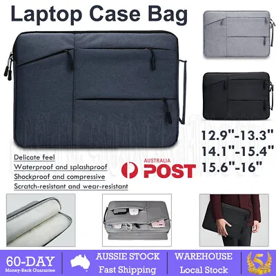 13/15/16  Waterproof Laptop Sleeve Carry Case Cover Bag MacBook Lenovo Dell HP • $15.75