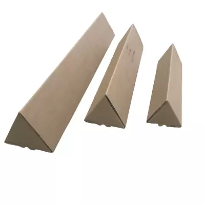 Triangular Postal Tubes A0 A1 A2 A3 Strong Self-Adhesive Seal Brown Cardboard • £6.10