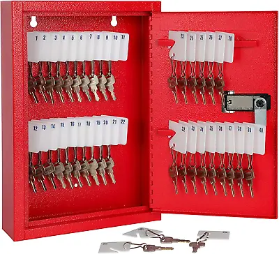 Key Storage Lock Box With CodeLocking Key Cabinet40 Key Management Wall Mount  • $41.77