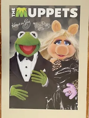 KERMIT THE FROG MISS PIGGY MUPPETS SHOW AUTHENTIC 2000's POSTER  • $39.99