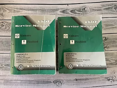 1997 Chevrolet Camaro Pontiac Firebird Dealership Service Manual Set Vol 1 & 2 • $52.98