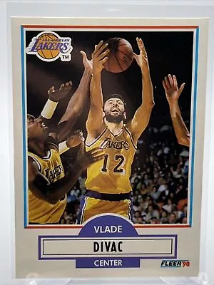 1990-91 Fleer Vlade Divac Rookie Basketball Card #91 NM-Mint FREE SHIPPING • $1.25