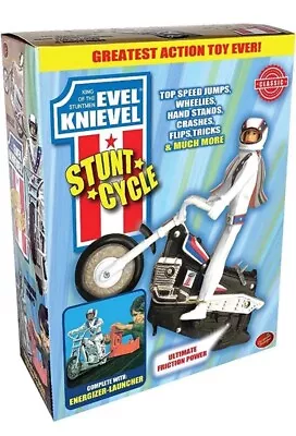 Evel Knievel Stunt Cycle Trail Bike Edition Brand New In Box • $151.16