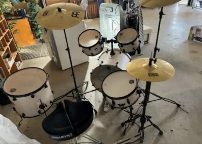 Mapex Mars 5-Piece Drum Kit & Iron Cobra Double Bass Pedal & Ahead Drum Throne • $875