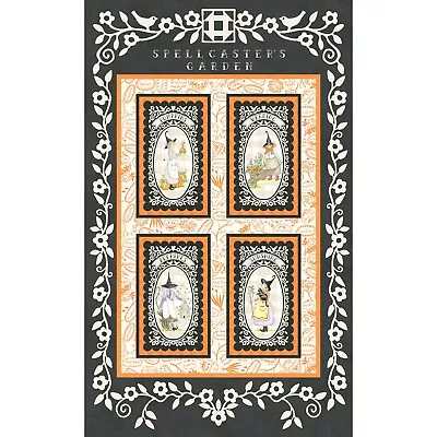 Spellcaster's Garden Panel By The Panel 27 X 44 In Wide Meg Hawkeye • $12.95