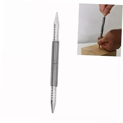Center Puncher Small Exquisite Metal Center Spring Nail Punch Tool Double Head  • $11.54