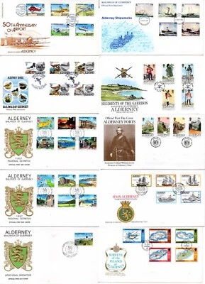 £4.99 • Buy Alderney First Day Covers FDC