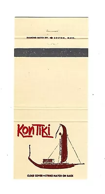 Kon Tiki   Matchcover    Sheraton-Waikiki Hotel • $2.88