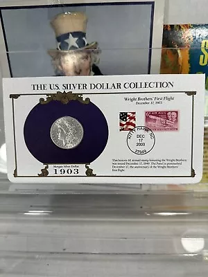 1903 Morgan Silver Dollar Collection Postage Stamp Philadelphia Mint Semi Key • $27