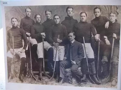 1899 Yale Hockey Team Enlarged 16 X 20 Photo New Haven Connecticut • $24.99