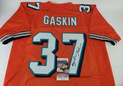 Myles Gaskin Signed Miami Dolphins Custom Football Jersey W/ COA • $59.40