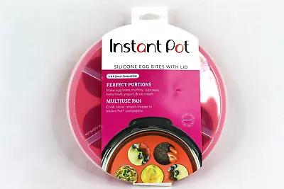 Instant Pot 6 & 8 Qt Compatible Silicone Egg Bites Pan With Lid New And Sealed • $8.75