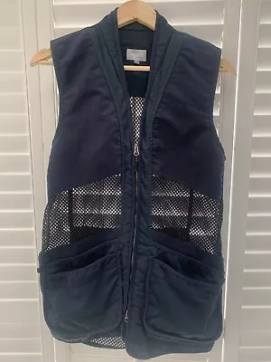 Musto Mesh Shooting Skeet Vest Navy Blue Excellent Condition Worn Twice (Small) • £59.99