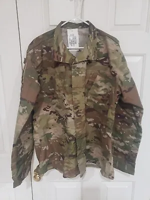 2018-Prod. US Army Multicam OCP Camo Jacket Shirt Size Large-Regular • $28.95