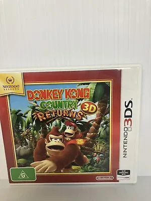 $29 • Buy Donkey Kong Country Returns 3D Nintendo 3DS Free Post