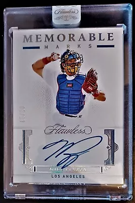 MIKE PIAZZA-2021 Flawless Silver (#8/10) Memorable Marks AUTO/AUTOGRAPH-MINT? • $139.89